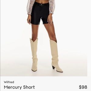 Aritzia Wilfred Mercury Short